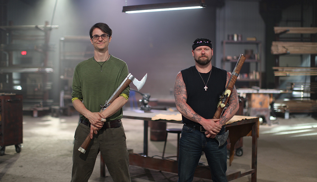 アメリカ一の武器屋は誰だ 前代未聞の武器作りコンテストが開催 Discovery Channel Japan ディスカバリーチャンネル アメリカ一の武器屋は誰だ 前代未聞の武器作りコンテストが開催 Discovery Channel Japan ディスカバリーチャンネル